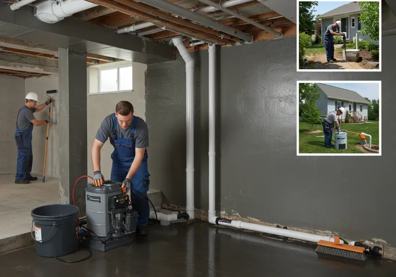 Basement Waterproofing and Flood Prevention process in South Chicago Heights, IL